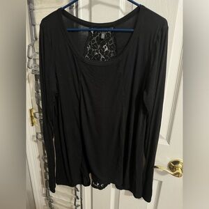 Victoria Secret Lace back long sleeve size Large